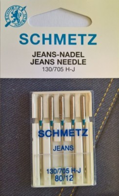 SCHMETZ AGHI JEANS NO. 80 - SCHMETZ JEANS NADELN NR. 80